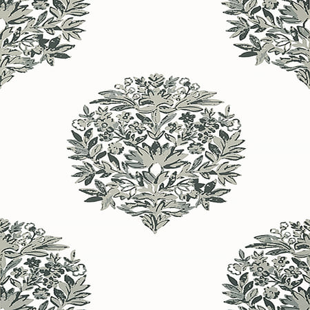 T14324 RIDGEFIELD Grey Thibaut Wallpaper