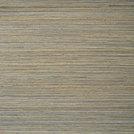 T24067 RAFFIA PALM Grey Thibaut Wallpaper