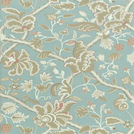 T6035 DENMARK Aqua Thibaut Wallpaper