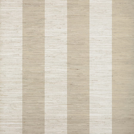 T72804 CROSSROAD STRIPE Beige Thibaut Wallpaper