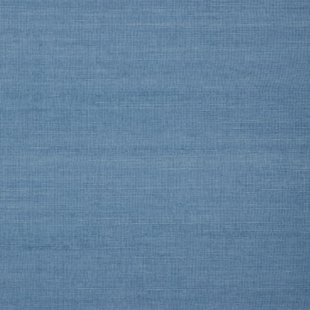 T72828 SHANG EXTRA FINE SISAL Blue Thibaut Wallpaper