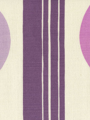 7830V-05 TETE A TETE VERTICAL Purple Violet Lilac Quadrille Fabric