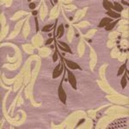 009976T Villa Emo Lavender Sable Beige Quadrille Fabric