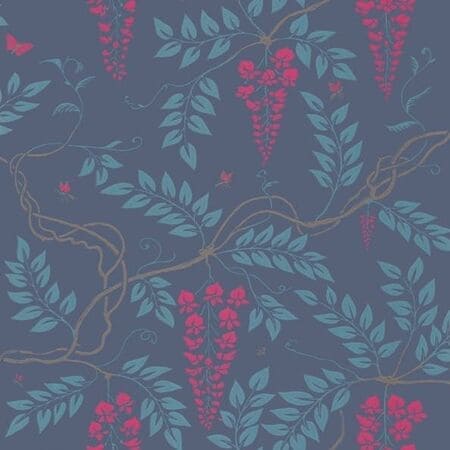 100/9042-CS EGERTON Indigo Cole & Son Wallpaper