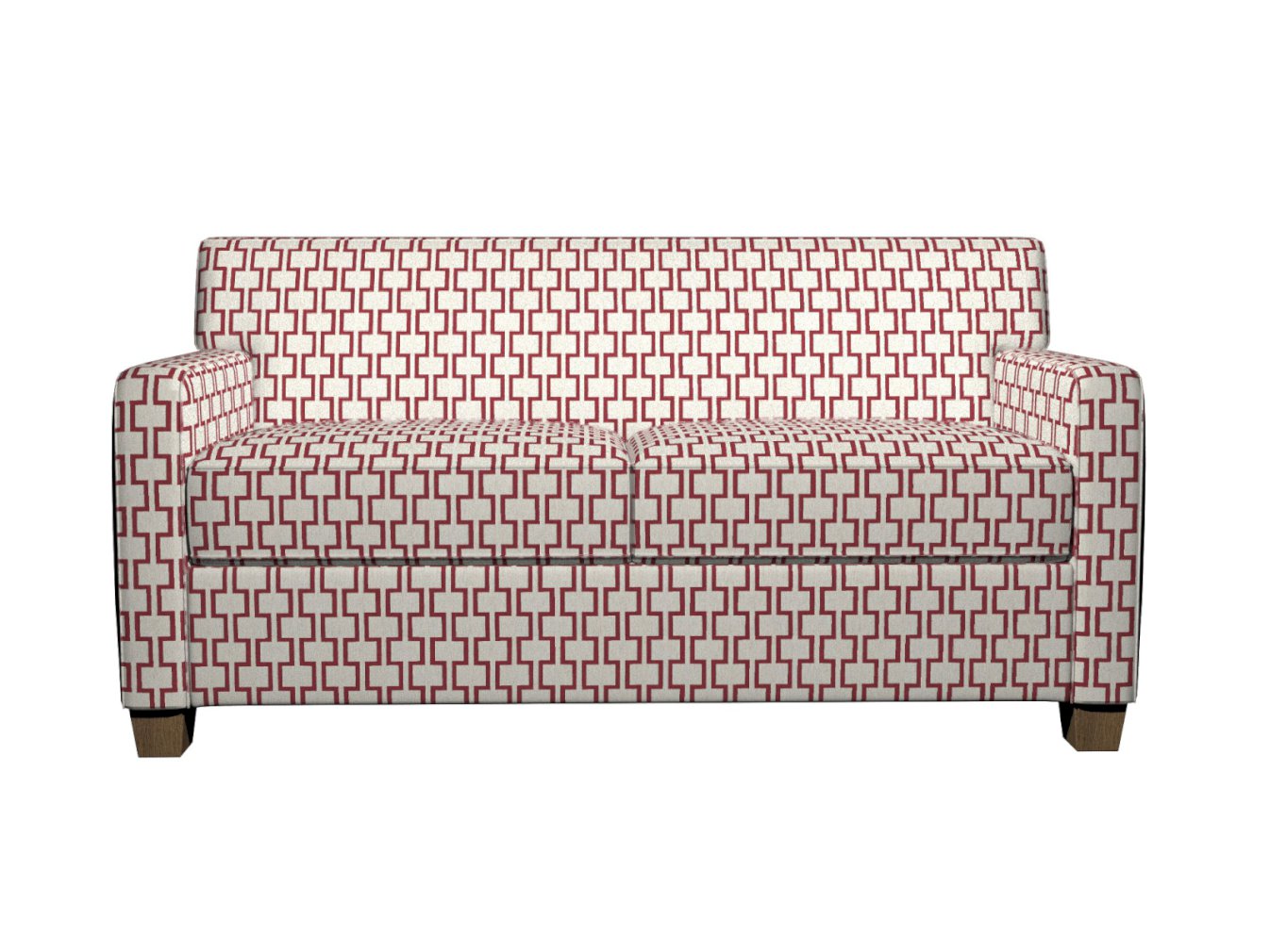 10002-01 Abstract & Geometric nan Red & Burgundy Charlotte Select