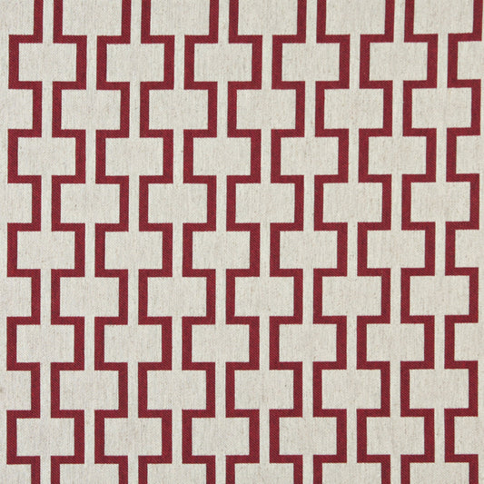 10002-01 Abstract & Geometric nan Red & Burgundy Charlotte Select