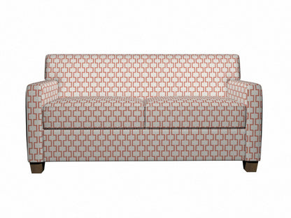 10002-03 Abstract & Geometric nan Coral & Peach Charlotte Select