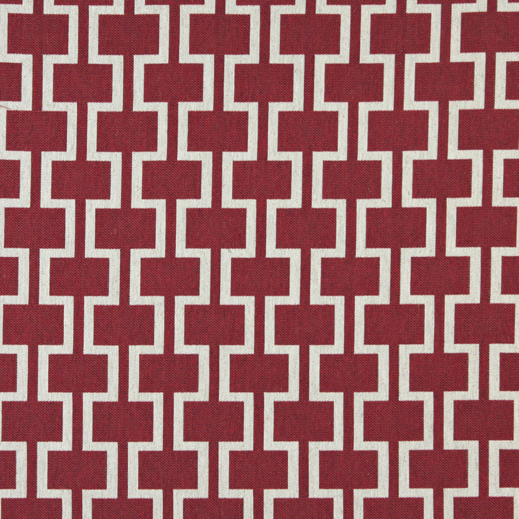 10006-01 Abstract & Geometric nan Red & Burgundy Charlotte Select