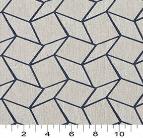 10007-05 Abstract & Geometric nan Blue Charlotte Select