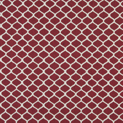 10008-01 Abstract & Geometric nan Red & Burgundy Charlotte Select