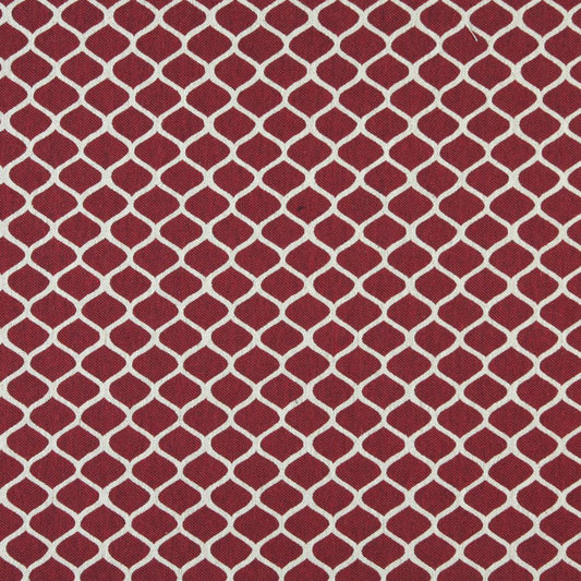 10008-01 Abstract & Geometric nan Red & Burgundy Charlotte Select