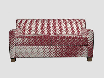 10010-01 Abstract & Geometric nan Red & Burgundy Charlotte Select