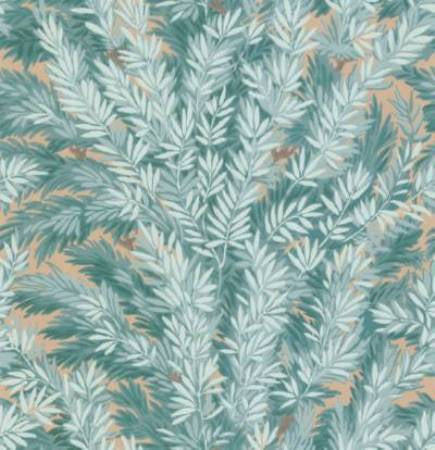 100/1001-CS FLORENCECOURT Teal Cole & Son Wallpaper