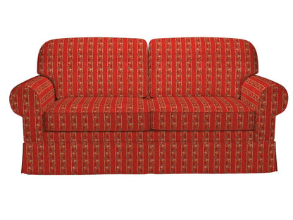 10013-07 Stripe nan Orange & Rust Charlotte Select