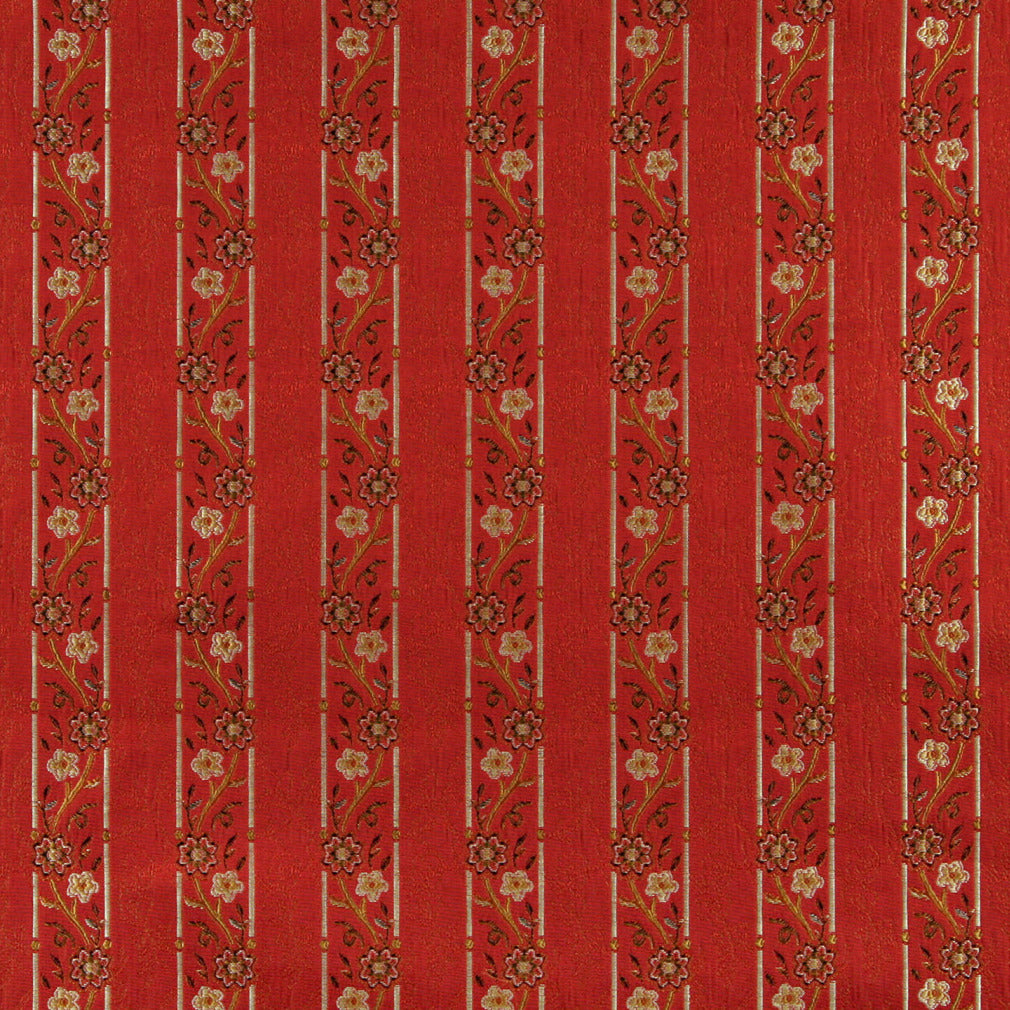 10013-07 Stripe nan Orange & Rust Charlotte Select