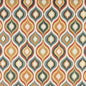 10019-01 Abstract & Geometric nan Orange & Rust Charlotte Select