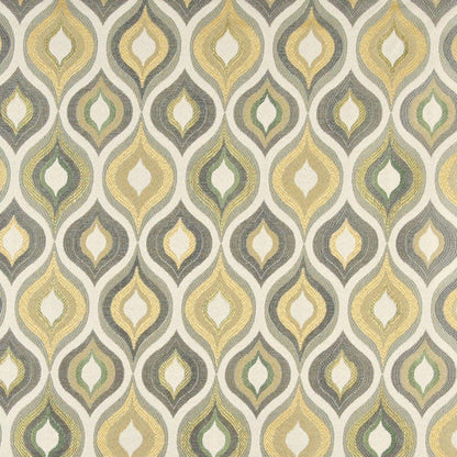 10019-02 Abstract & Geometric nan Gold & Yellow,Grey & Silver Charlotte Select