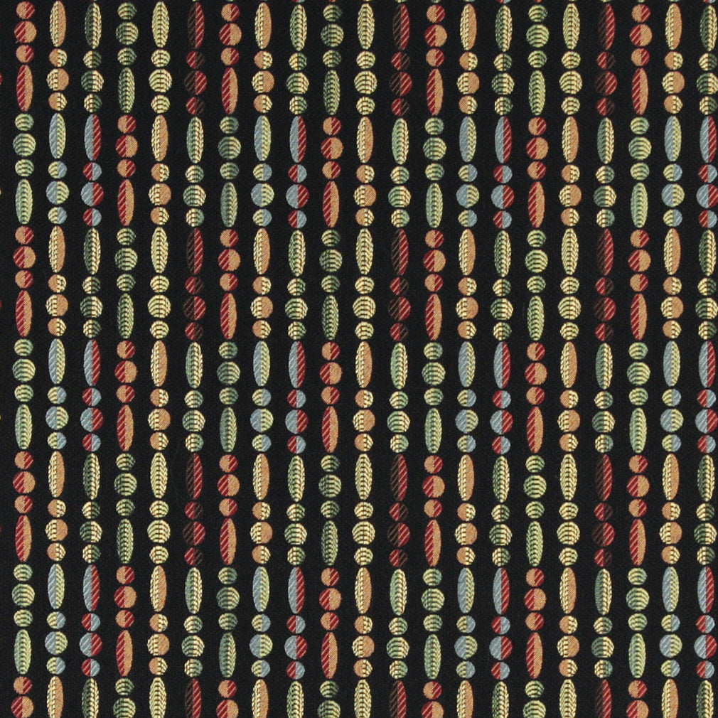 10020-02 Abstract & Geometric nan Black,Green,Orange & Rust Charlotte Select