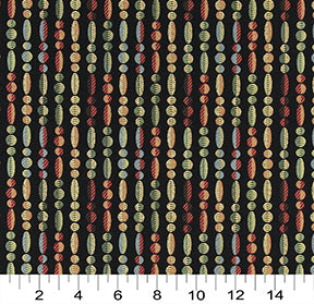 10020-02 Abstract & Geometric nan Black,Green,Orange & Rust Charlotte Select