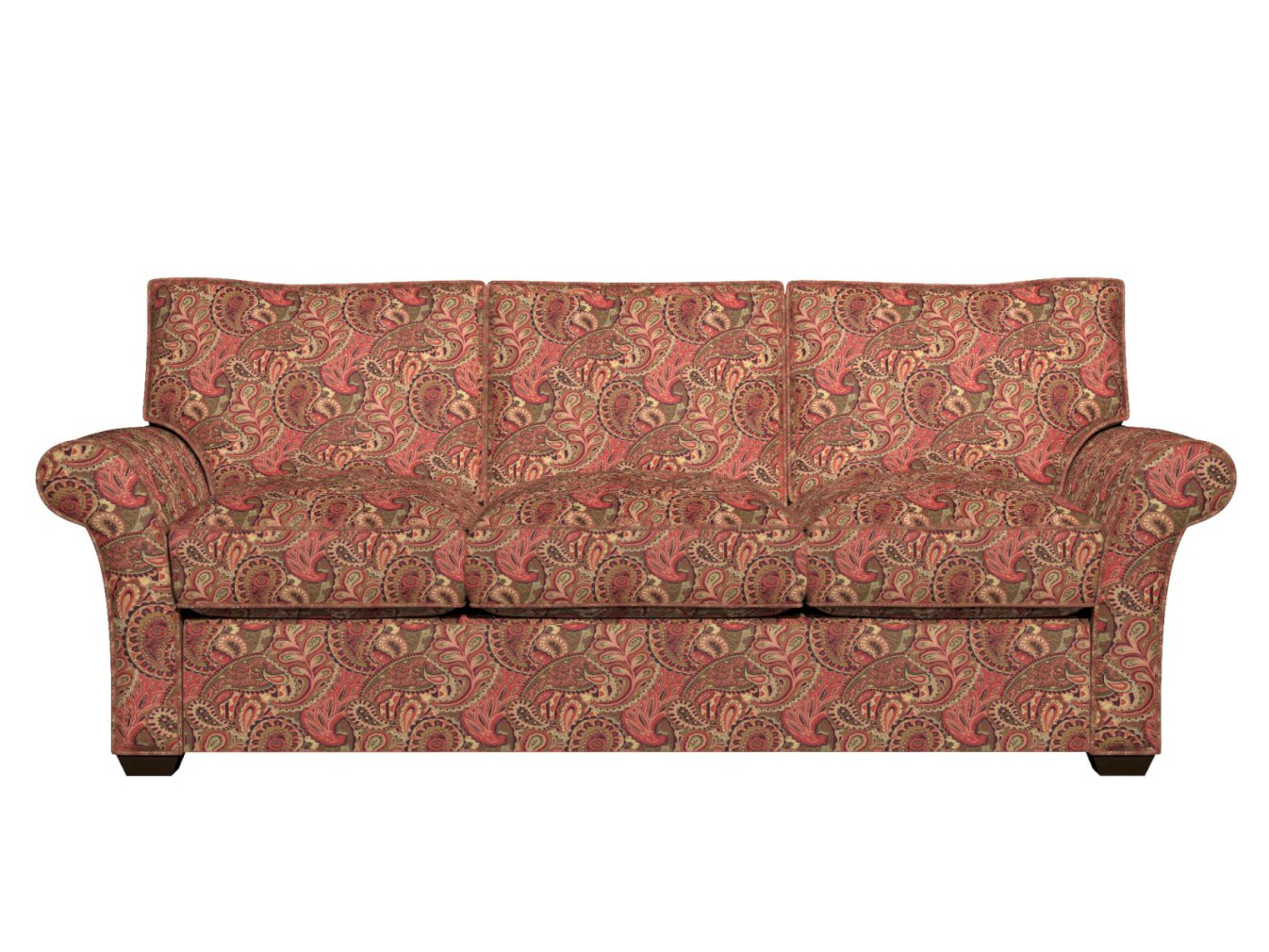10024-02 Paisley nan Red & Burgundy Charlotte Select