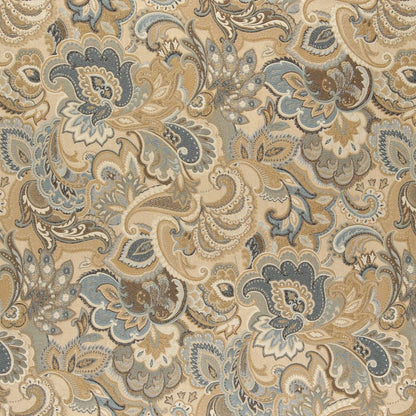 10025-01 Paisley nan Aqua & Teal Charlotte Select