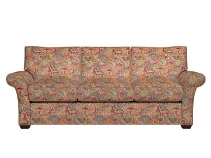 10025-02 Paisley nan Orange & Rust,Red & Burgundy Charlotte Select