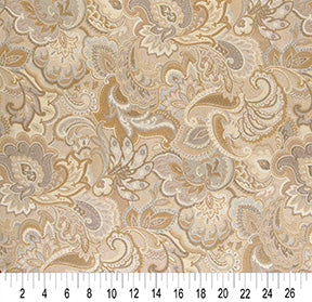 10025-03 Paisley nan Beige & Taupe Charlotte Select