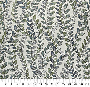 10027-01 Leaves nan Blue,Green Charlotte Select