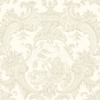 100/3010-CS CHIPPENDALE CHINA Ivory Cole & Son Wallpaper