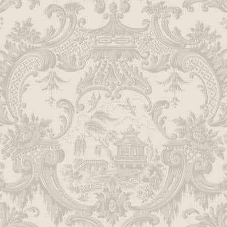 100/3012-CS CHIPPENDALE CHINA Linen Cole & Son Wallpaper