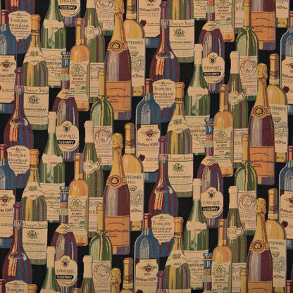 1009 Novelty Wine Cellar Green,Red & Burgundy Charlotte Fabrics