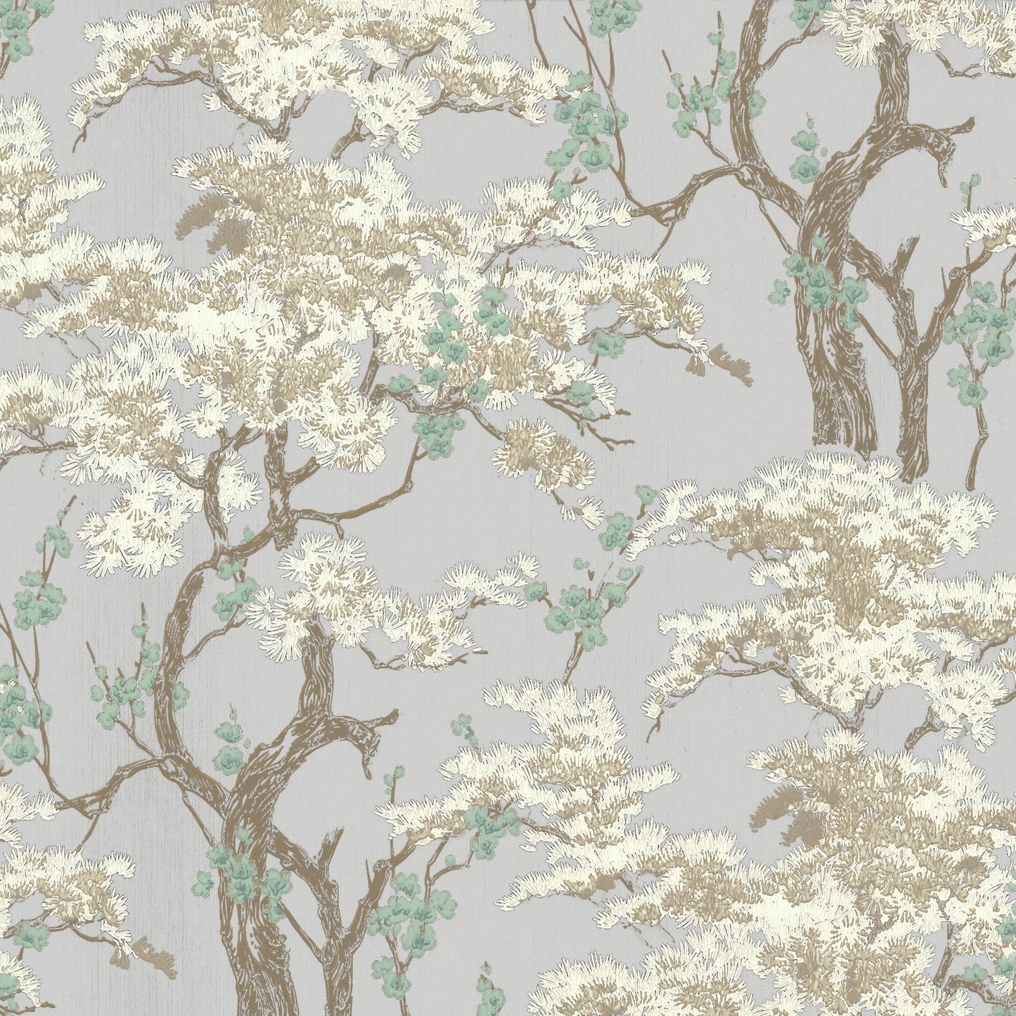 100FOIL01 1838-Wallcoverings WALLPAPER - WP # 01 AVINGTON