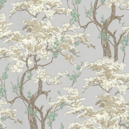 100FOIL01 1838-Wallcoverings WALLPAPER - WP # 01 AVINGTON