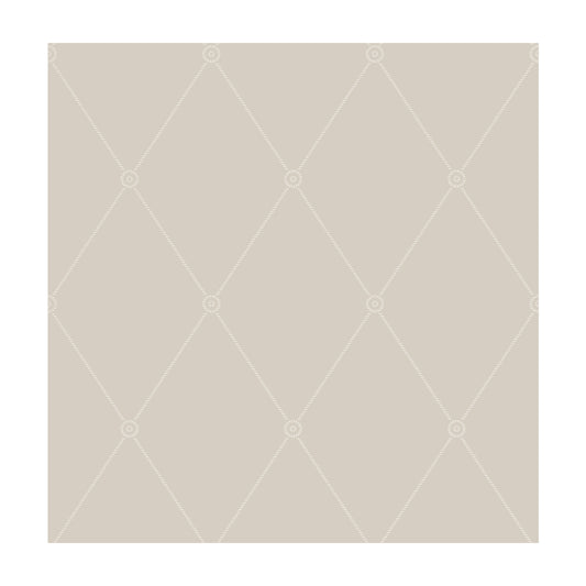 100/13061-CS LARGE GEORGIAN ROPE TRELLIS Putty Cole & Son Wallpaper