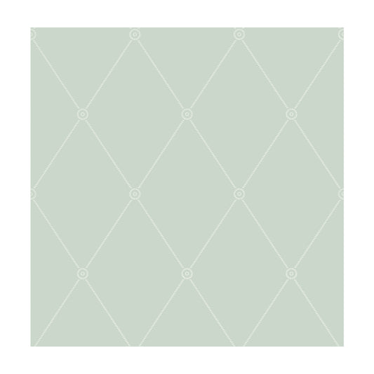 100/13066-CS LARGE GEORGIAN ROPE TRELLIS Duck Egg Cole & Son Wallpaper