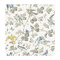100/2008-CS WINTER BIRDS YELLOW & GREY COLE & SON Wallpaper