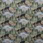 1019 Novelty Habitat Black,Green Charlotte Fabrics