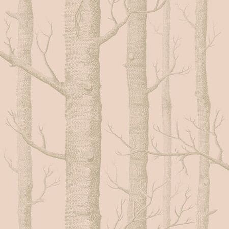 103/5024-CS WOODS Pink Gilver Cole & Son Wallpaper