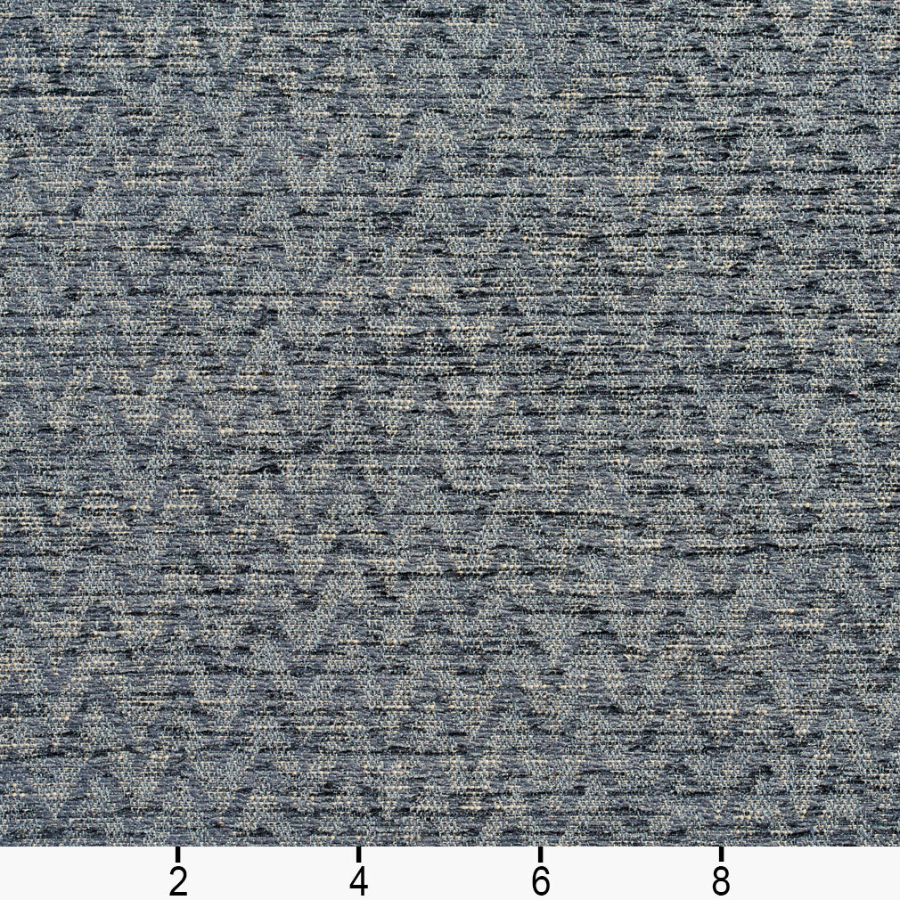 10450-02 Abstract & Geometric,Herringbone & Chevron nan Grey & Silver Charlotte Select