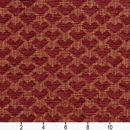 10470-10 Abstract & Geometric,Small Scale nan Red & Burgundy Charlotte Select