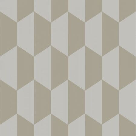 105/12053-CS TILE Grey And Silver Cole & Son Wallpaper