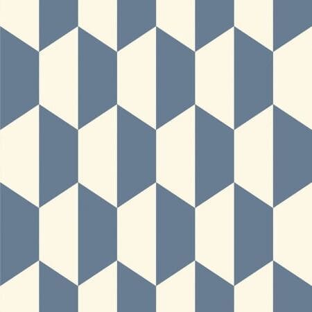 105/12054-CS TILE Blue And White Cole & Son Wallpaper