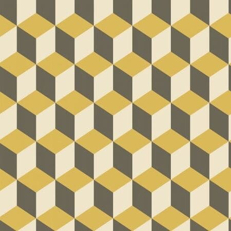 105/7032-CS DELANO Yellow And Black Cole & Son Wallpaper