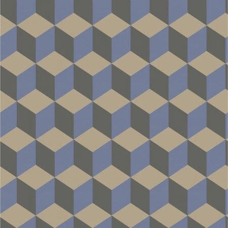 105/7034-CS DELANO Blue And Black Cole & Son Wallpaper