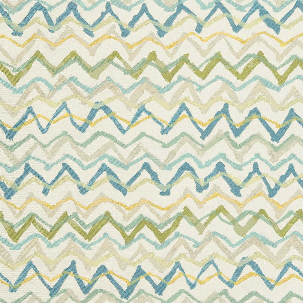 10560-02 Abstract & Geometric nan Aqua & Teal Charlotte Select