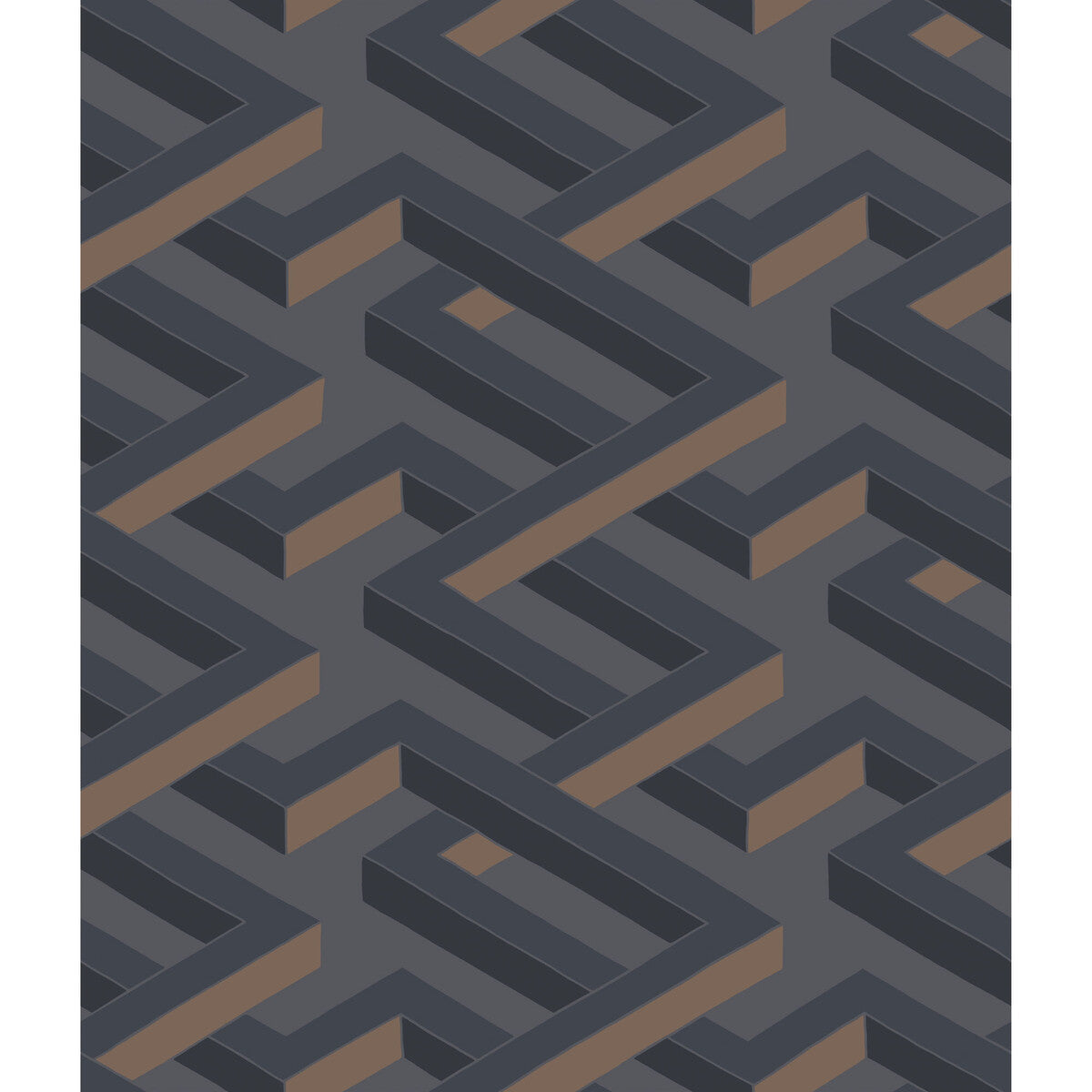 105/1001-CS LUXOR Charcoal Cole & Son Wallpaper
