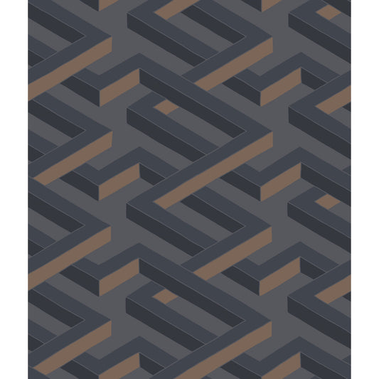 105/1001-CS LUXOR Charcoal Cole & Son Wallpaper