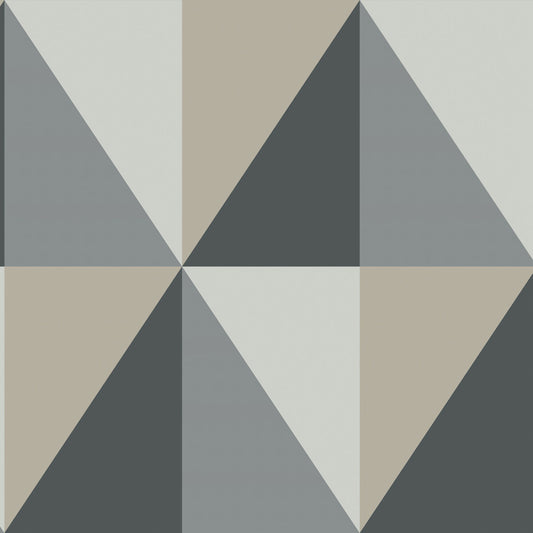 105/10043-CS APEX GRAND Grey And Black Cole & Son Wallpaper