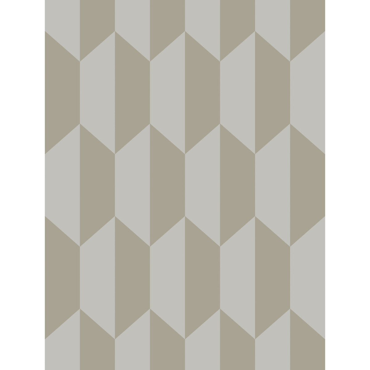 105/12053-CS TILE Grey And Silver Cole & Son Wallpaper
