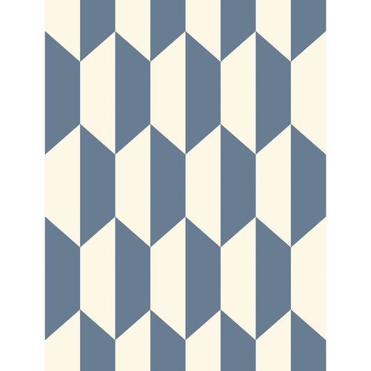 105/12054-CS TILE Blue And White Cole & Son Wallpaper